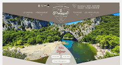Desktop Screenshot of camping-le-provencal.fr